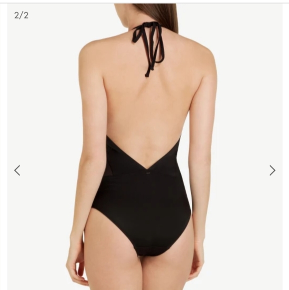 Ted Baker London • Mesh Panel Swimsuit - Picture 3 of 8